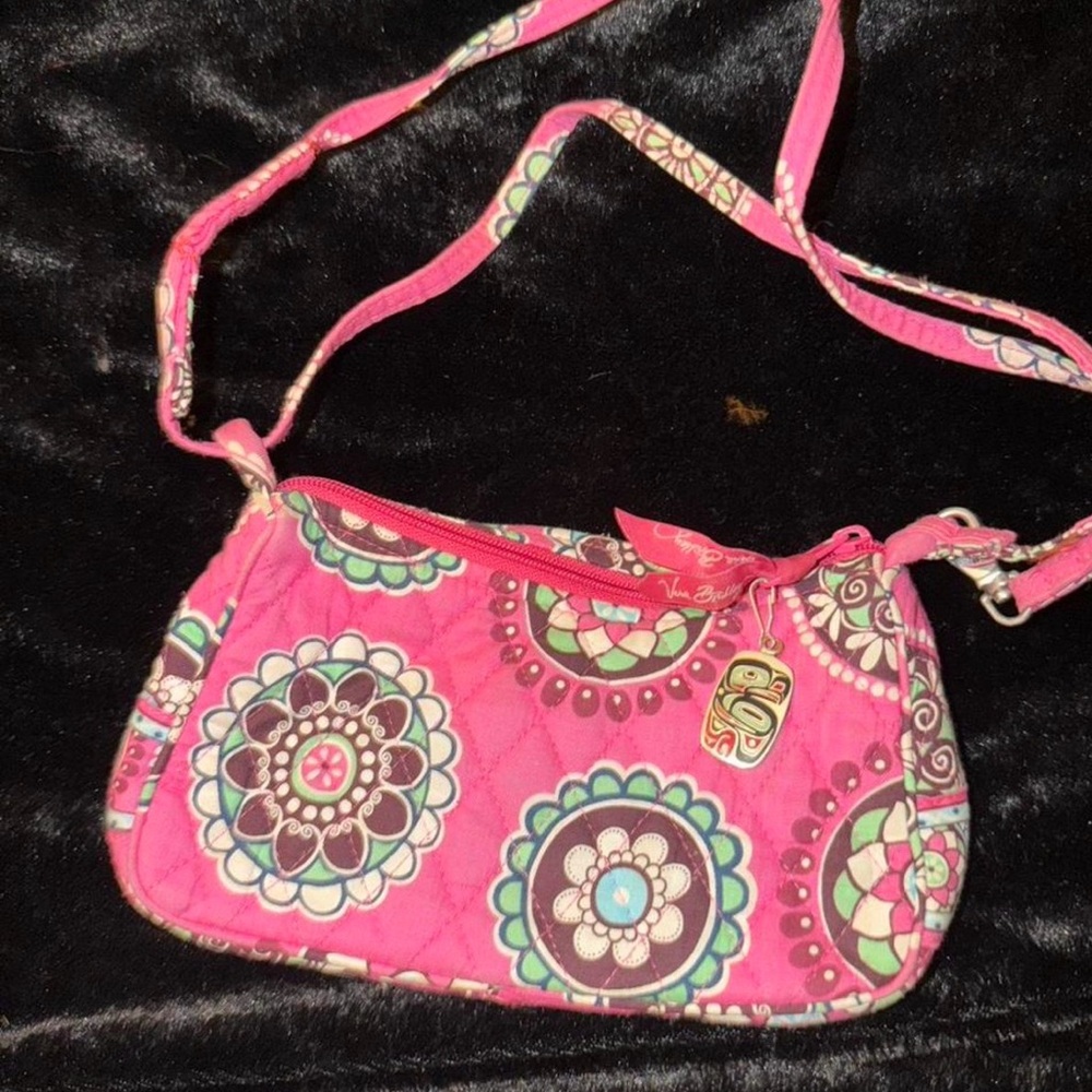 Vera Bradley Pink and Purple Floral Bag